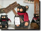 Black bear collectibles, mascot of the Great Smoky Mountains and a thoughtful gift for bear collectors.