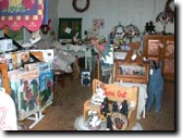 Various collectibles for outdoor and indoor collectors.